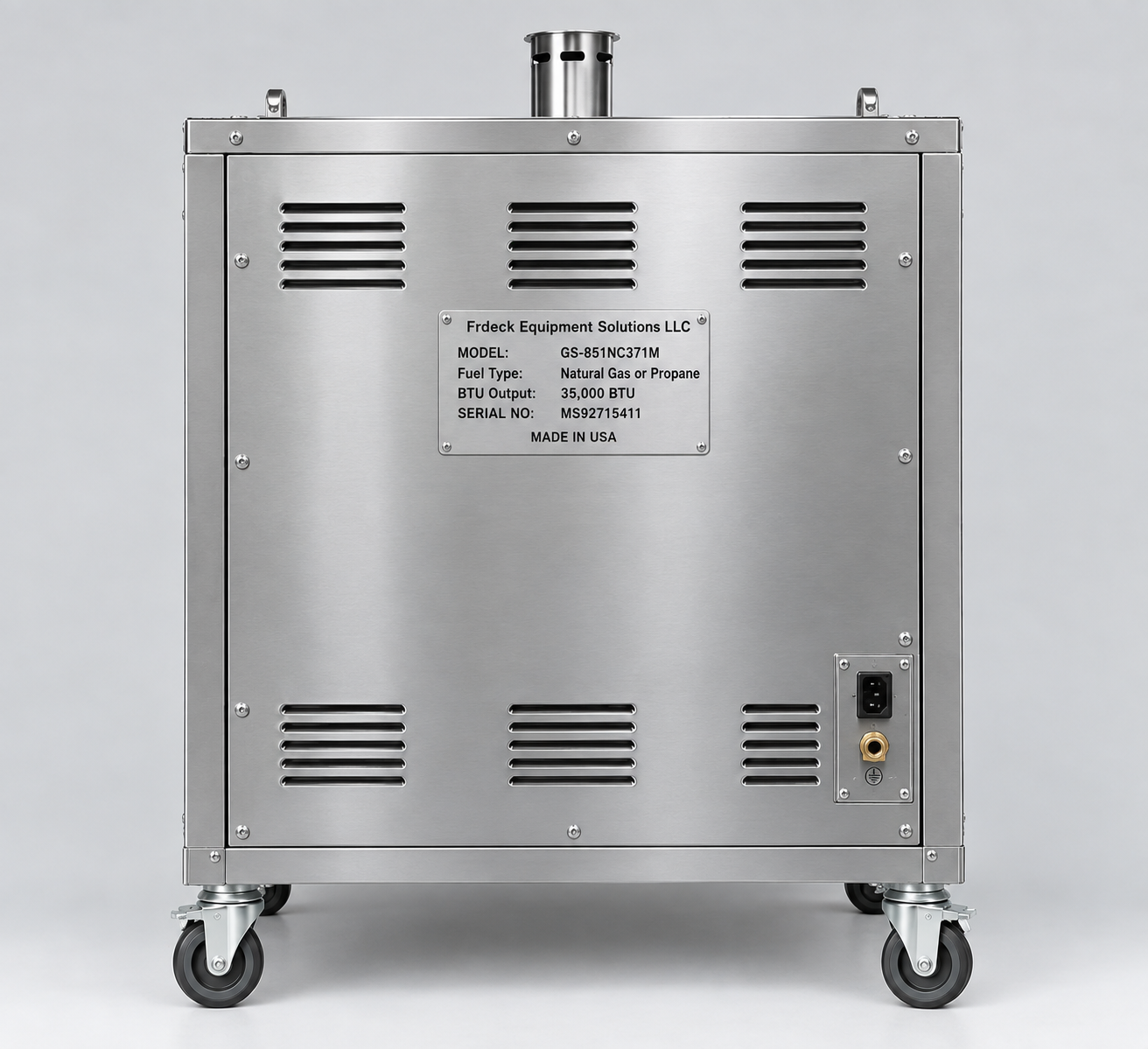 Commercial Gas Smoker GS-851NC371M - thumbnail 3